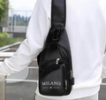 🎒 Bolso Bandolera “Milano” – Estilo y Funcionalidad en Uno 🇮🇹