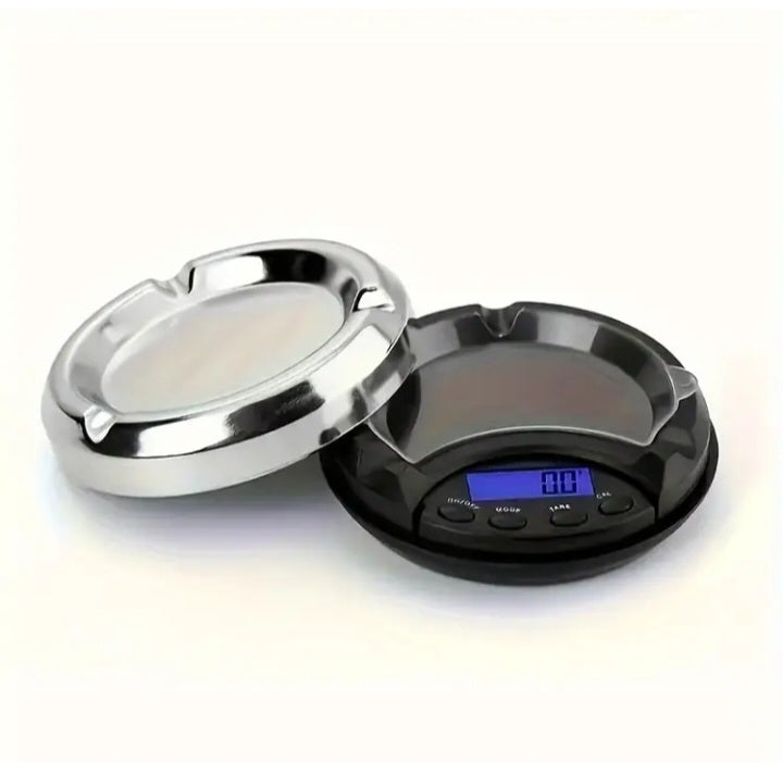 ⚖️ Balanza Digital Secreto Cenicero 200g/0,01g – Alta Precisión para Joyas y Piedras Preciosas